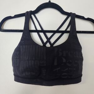 Lululemon Sports Bra Manifesto Energy Bra Size 6